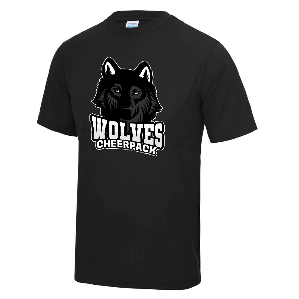 Wolves Cheerpack T-Shirt (Black)