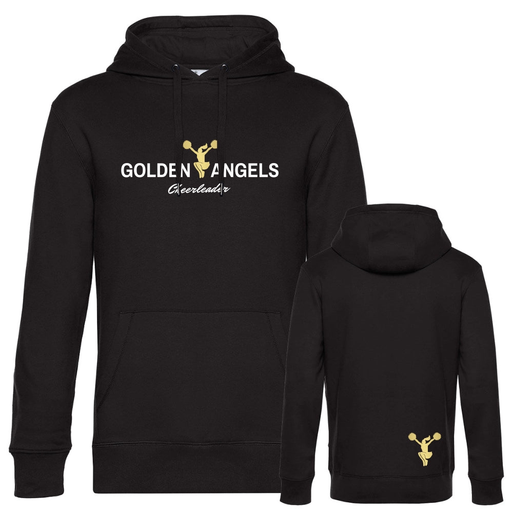 Golden Angels Hoodie (Deep Black)