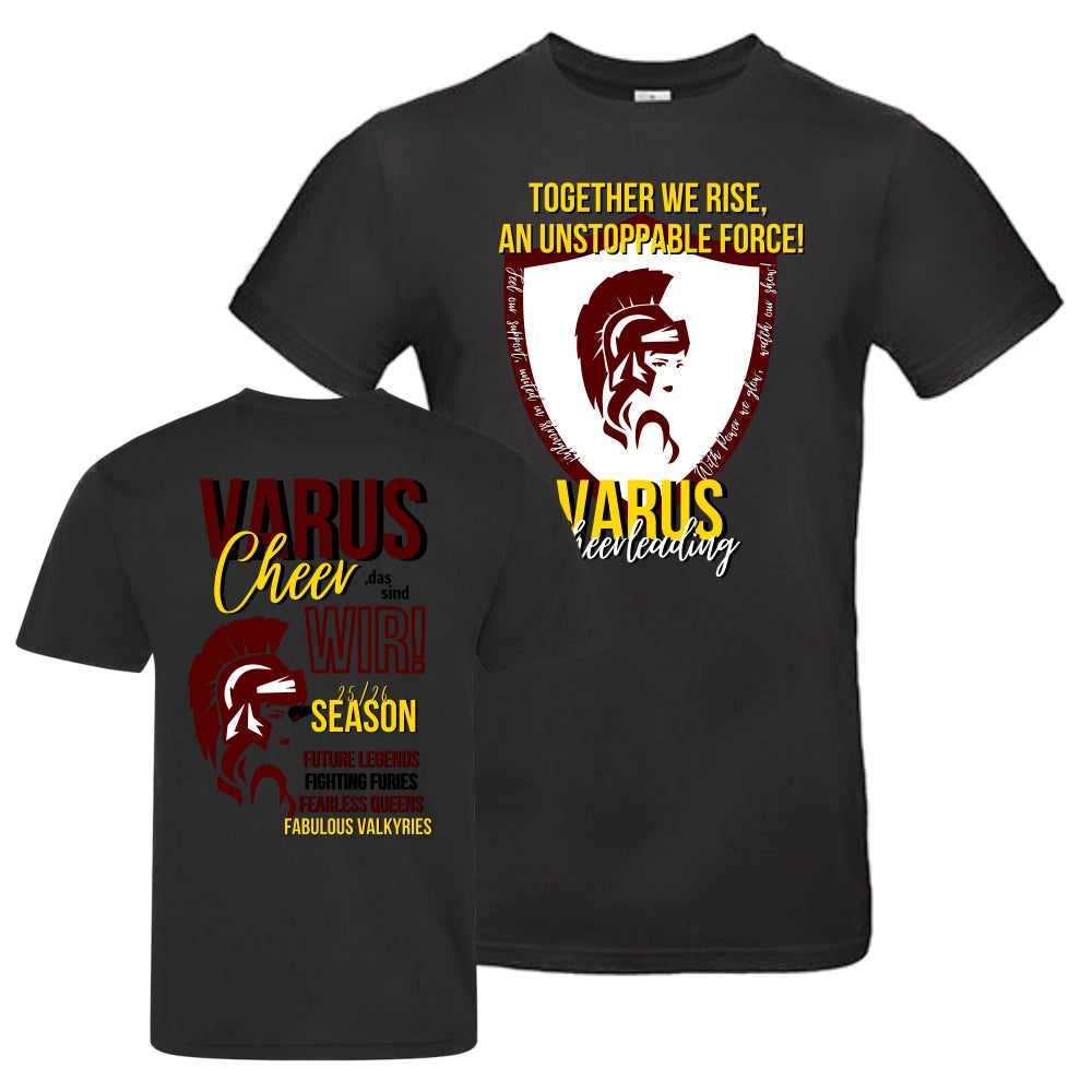 Varus Cheerleading Teamshirt (Black)