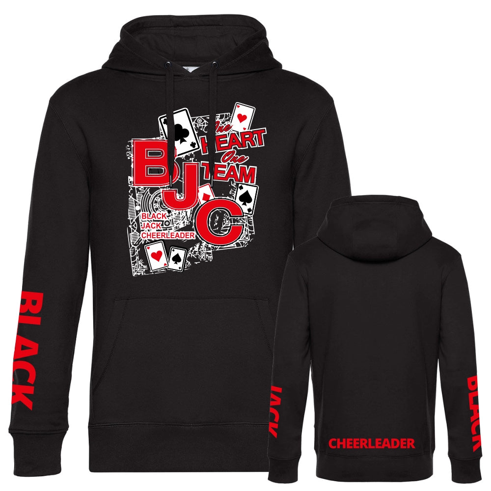 Black Jack Cheerleader Hoodie (Black)