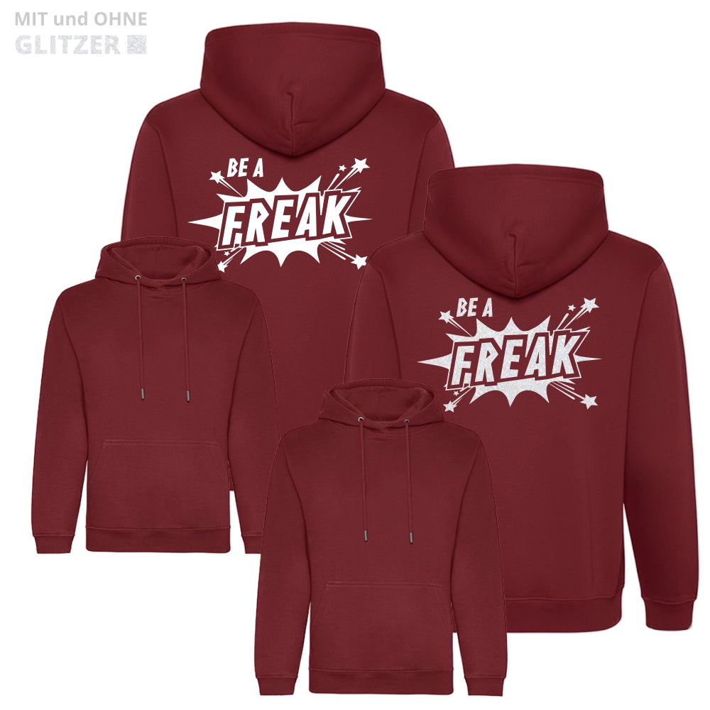 Freaks Cheerleader Hoodie V2 (Burgundy)