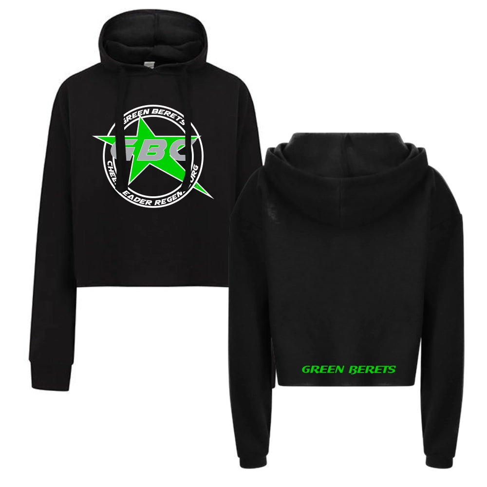 Green Berets Cheerleader Flyerhoodie (Black)