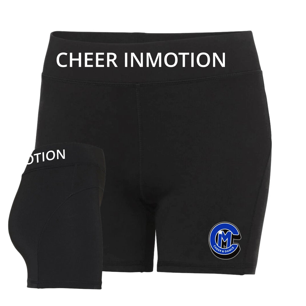 Cheer InMotion Pro Shorts (Jet Black)
