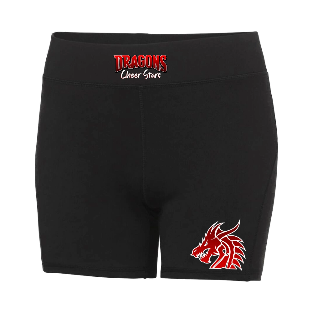 Dragons Cheer Stars Pro Shorts (Jet Black)