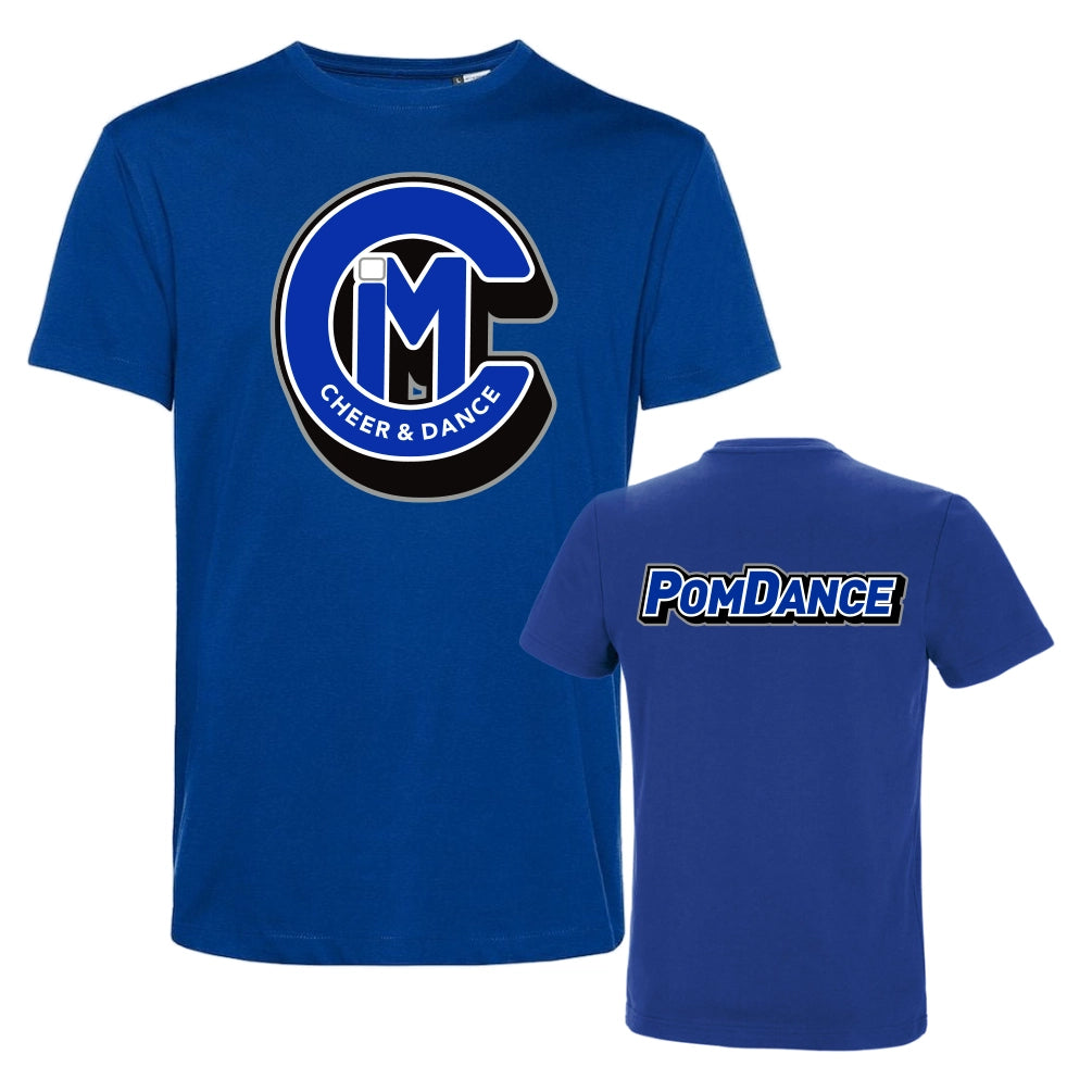 Cheer InMotion PomDance Shirt (Royal Blue)