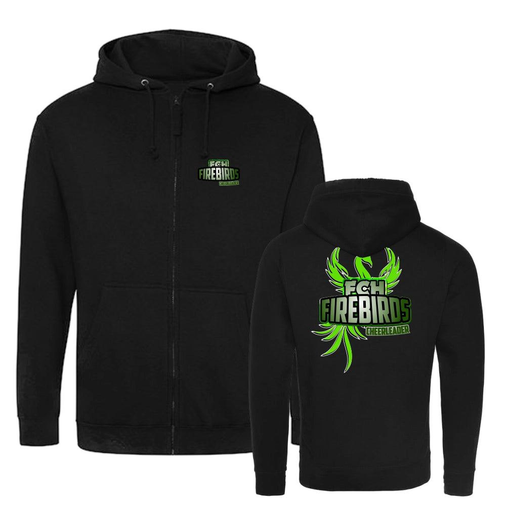 FCH Firebirds Hooded Sweatjacke (Black)