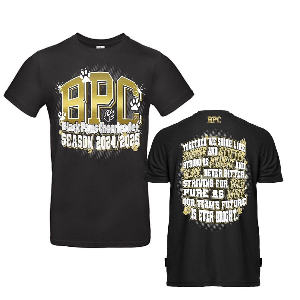 Black Paws Cheerleader Saisonshirt 24/25 (Black)