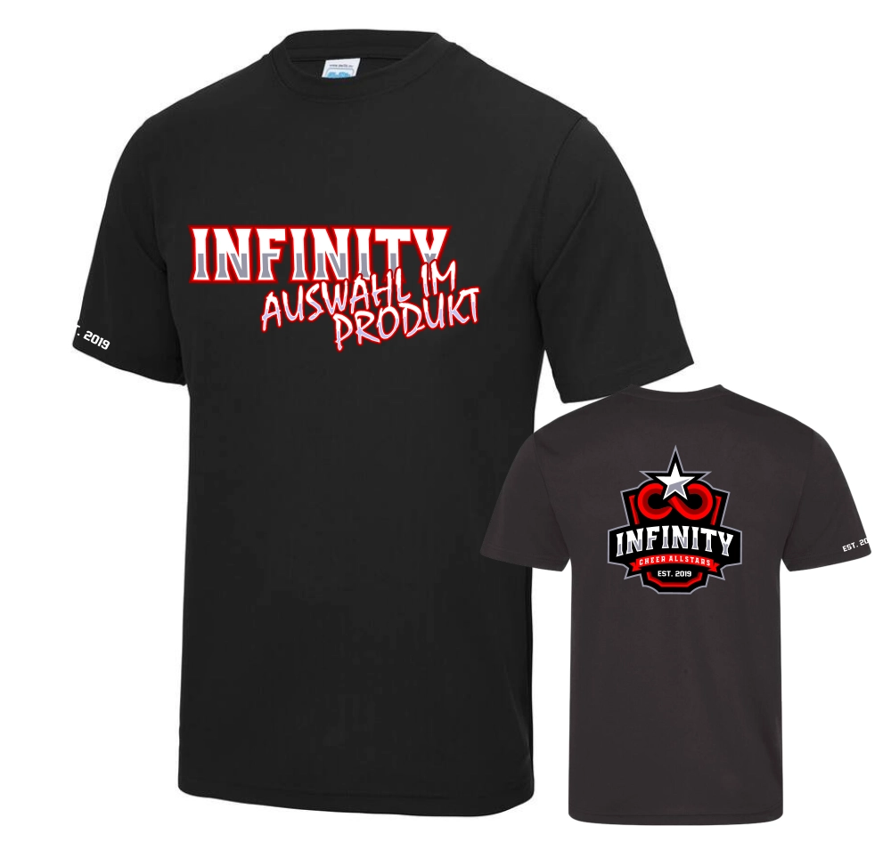 Infinity Cheer Allstars Fanshirt (Black)