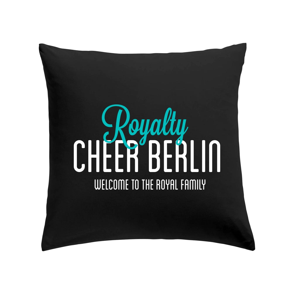 Royalty Cheer Berlin Kissen (Black / White)