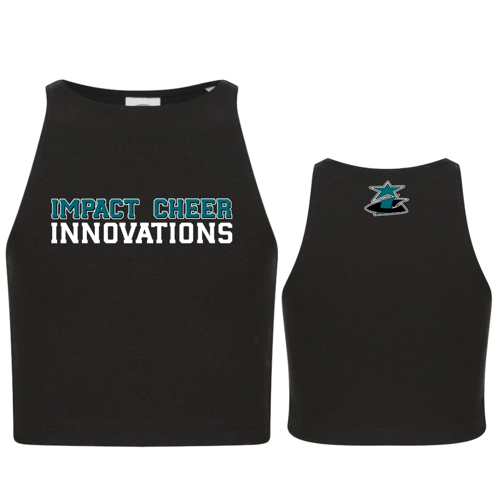 Impact Cheer Innovation Kids´ Cropped Top (Black)