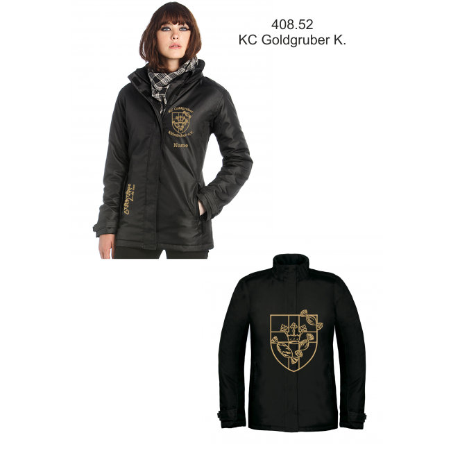 WOMAN Real+ Heavy Weight Jacket KC Goldgruber Klömbcher bestickt