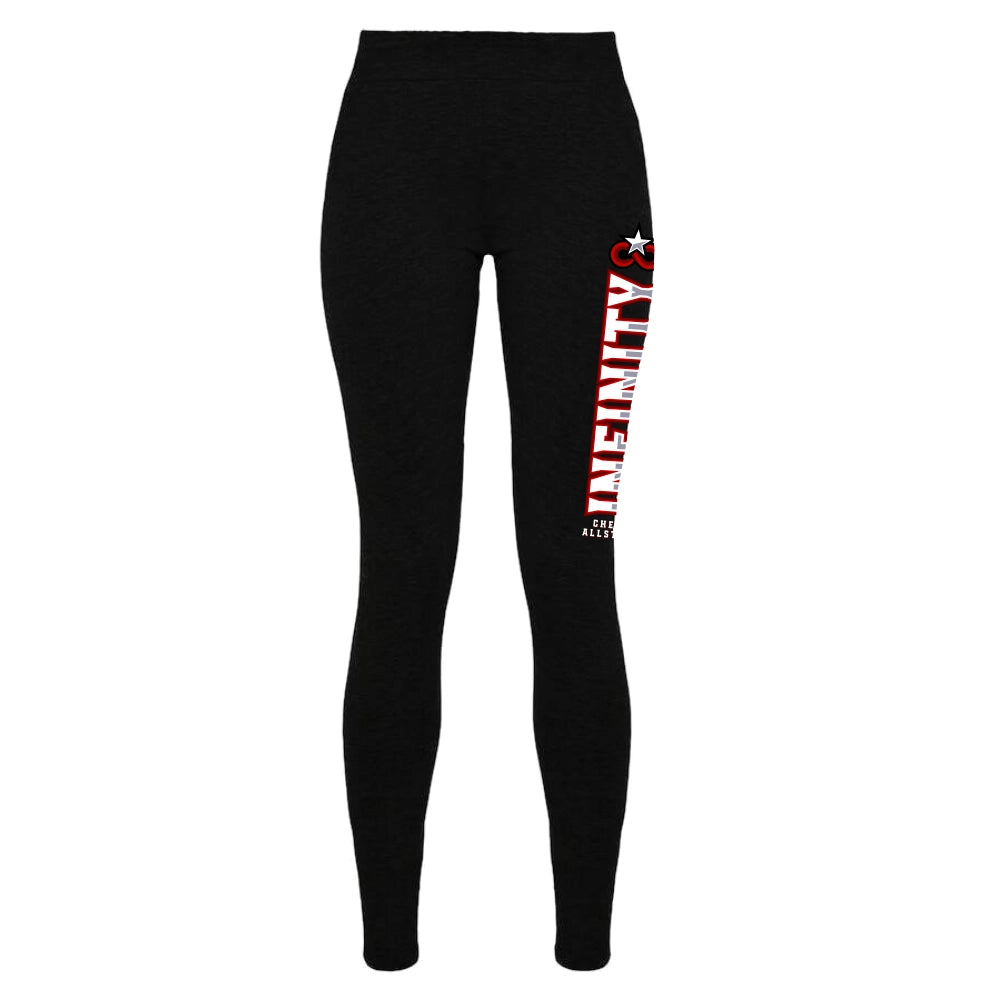 Infinity Cheer Allstars Leggings (Jet Black)