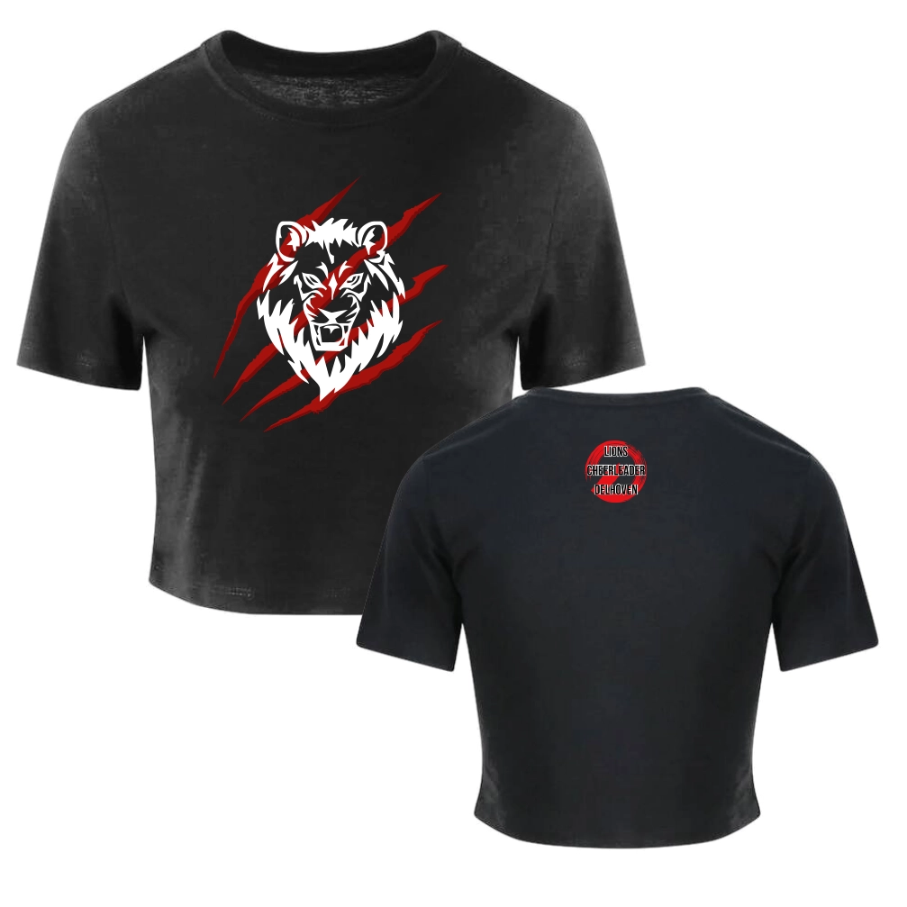 Lions Delhoven Cropped Shirt (Solid Black)