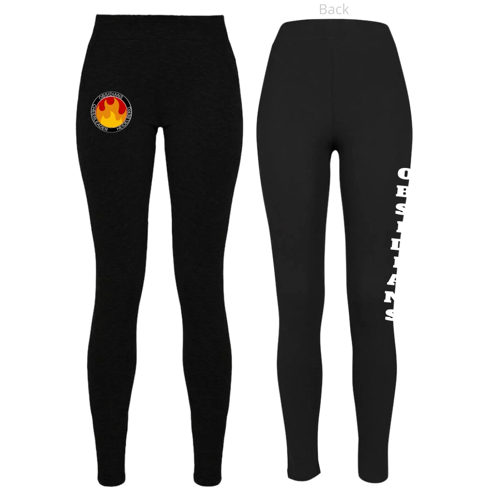 Obsidians Leggings (Jet Black)
