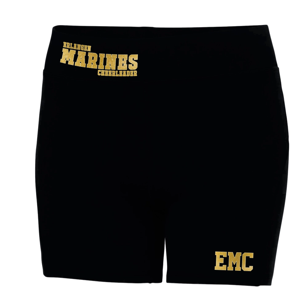 Erlangen Marines Cheerleader Pro Shorts (Jet Black)