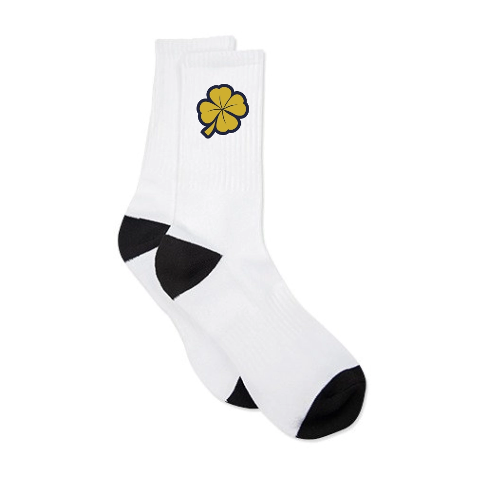 ShamRocks Cheerleader Socken (Weiss/Schwarz)