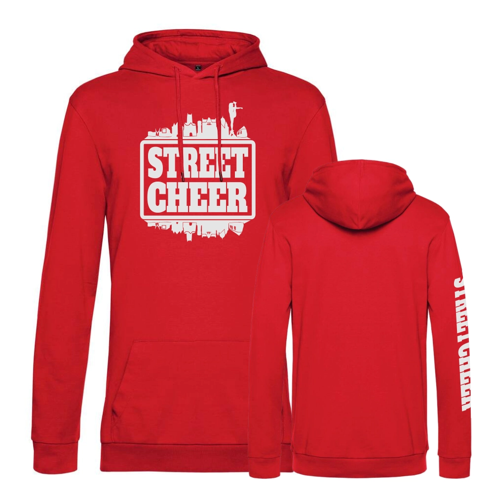 Street Cheer Hoodie (Fire Red)