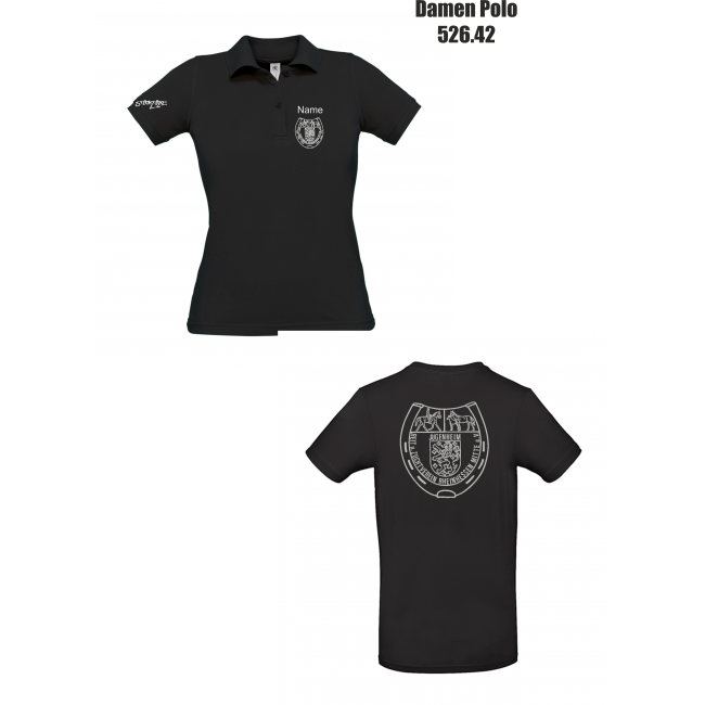 WOMAN Safran Pure Polo incl. Reitverein Jugenheim