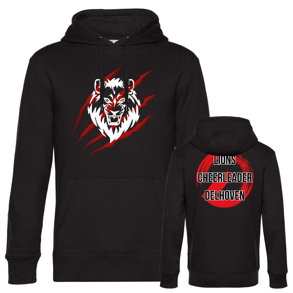 Lions Hoodie (Deep Black)
