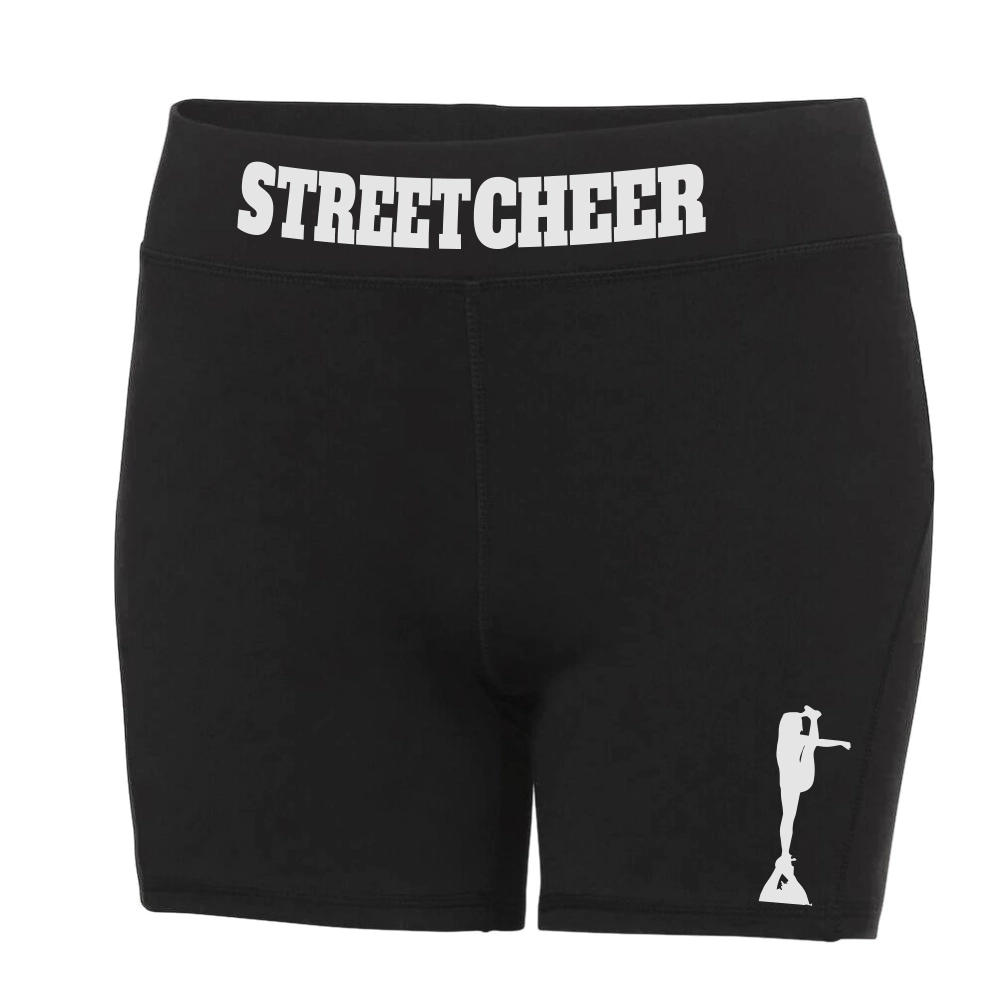 Street Cheer Pro Shorts (Jet Black)