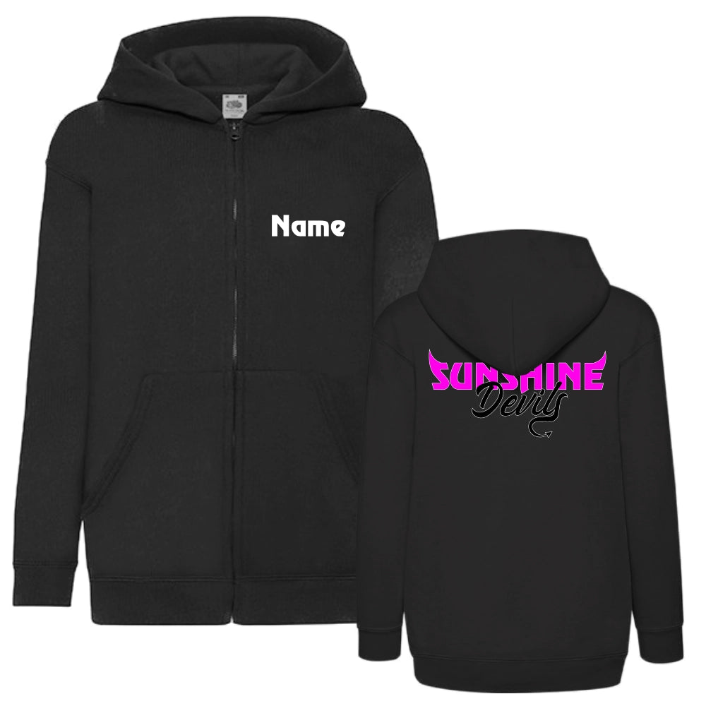 Geschützt: Sunshine Devils Hooded Sweatjacke (Black)