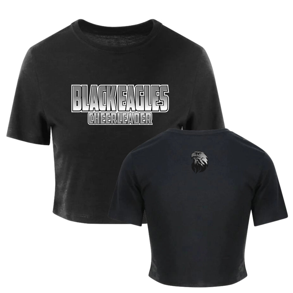 Black Eagles Cropped Shirt (Black)