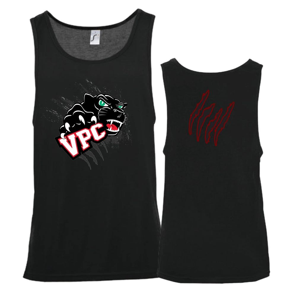 V-Town Panthers Tank Top (Deep Black)