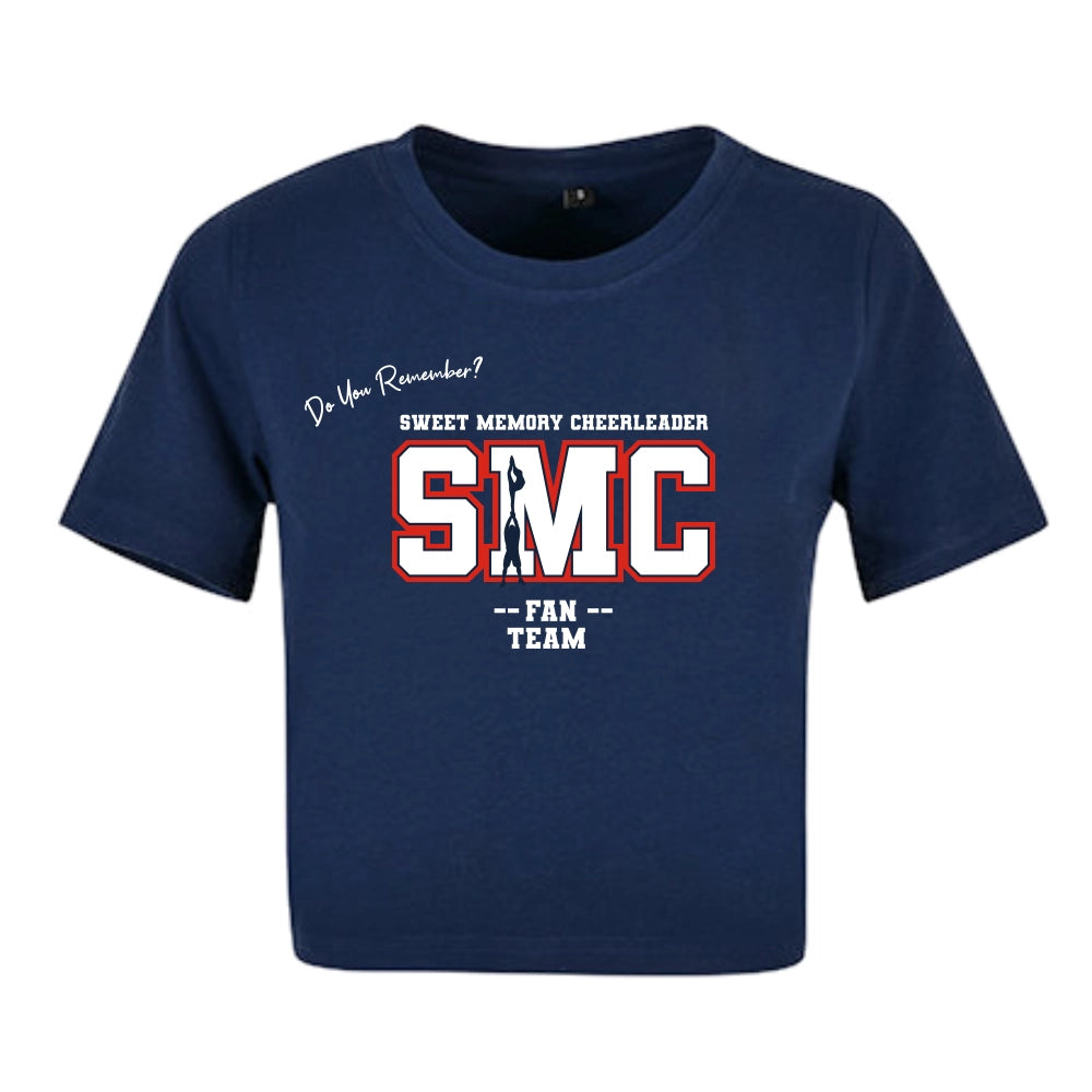 SMC Cropped Shirt (Navy)