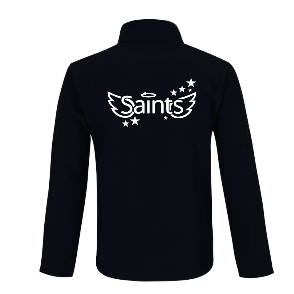 Saints Cheerleader Softshelljacke (Black/Black)