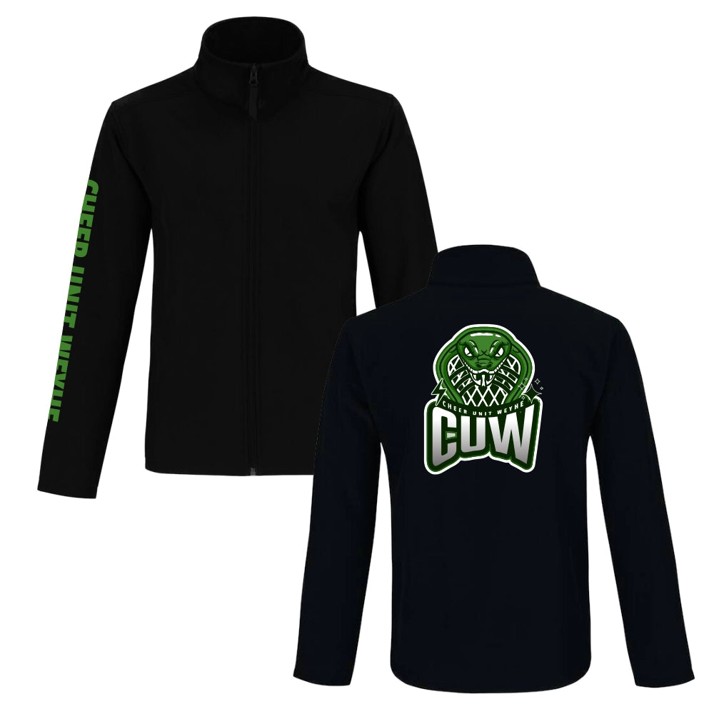 Cheer Unit Weyhe Softshelljacke (Black/Black)