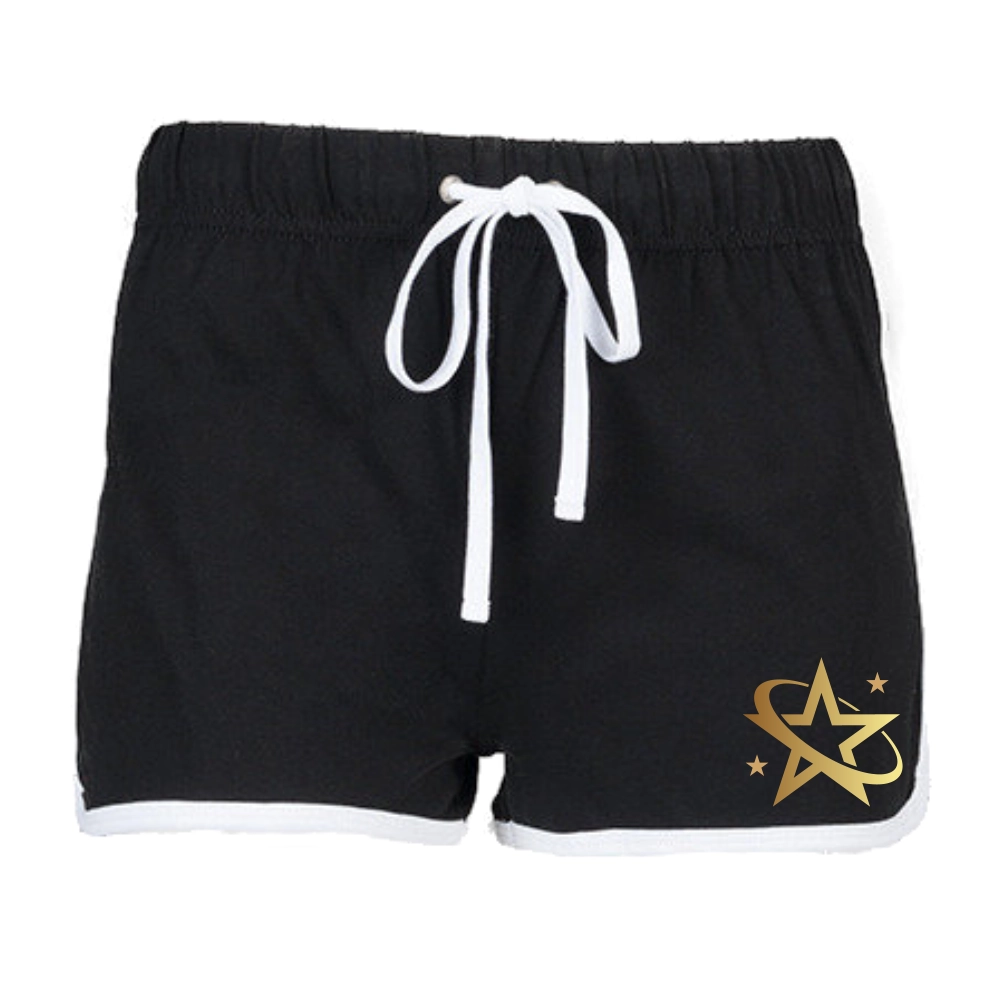 TSB Flensburg Retro Shorts (Black/White)
