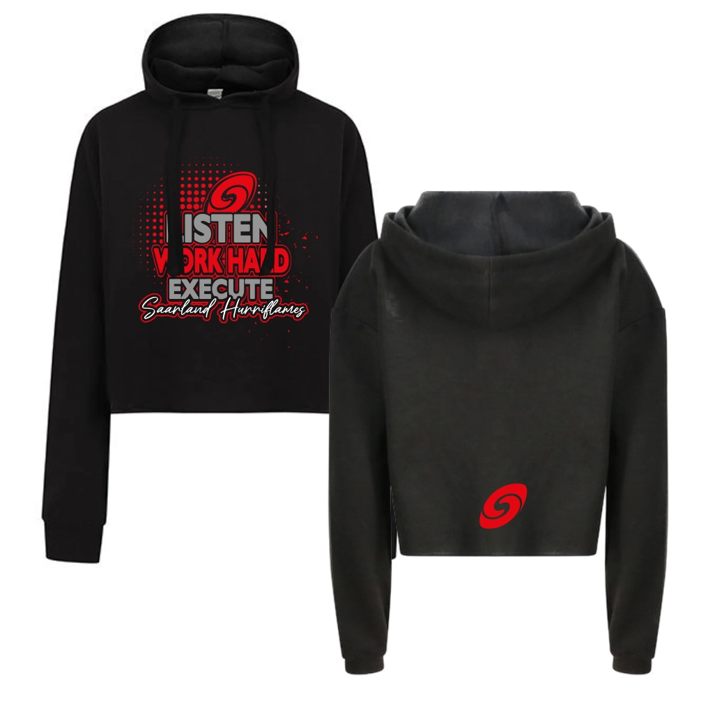 Hurriflames Trainingshoodie “Flyer” (Black)