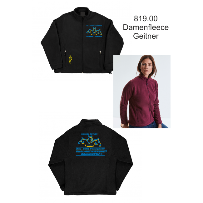 WOMAN Full Zip Outdoor Fleece Dual-Aktivierung Trainer
