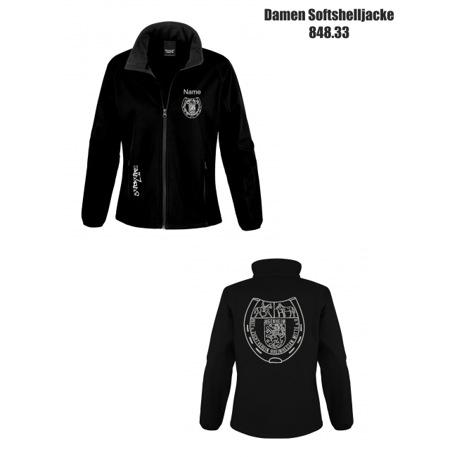 WOMAN Printable Softshell Jacket Reitverein Jugenheim