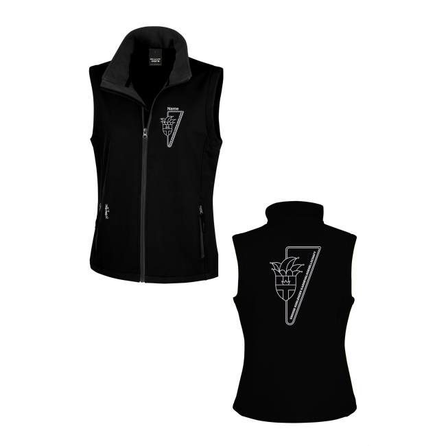 WOMAN Bedruckbarer Softshell Bodywarmer GKKG bestickt