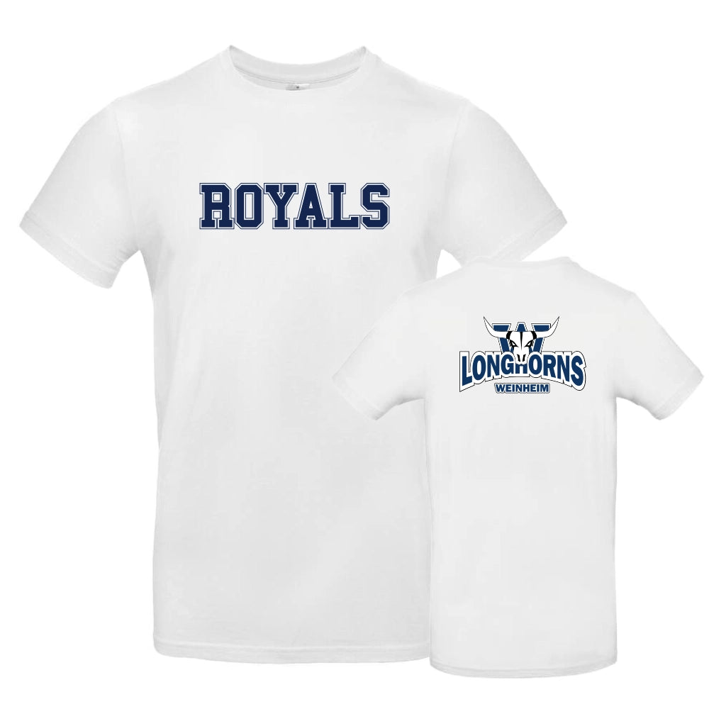 Royals Cheerleading Longhorns Shirt (White)