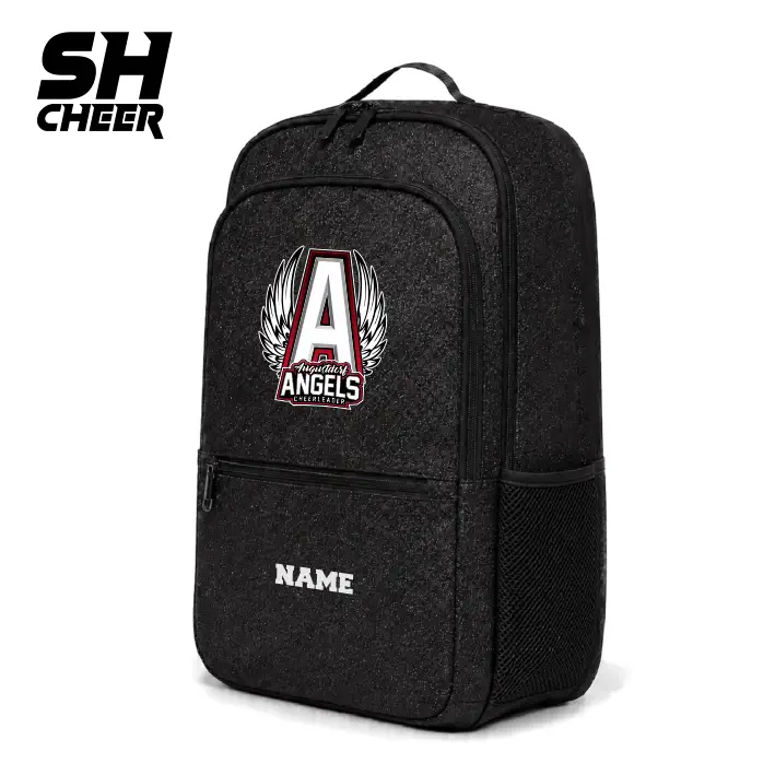 Angels Augustdorf SHCheer Compact Glitter Backpack (Black)