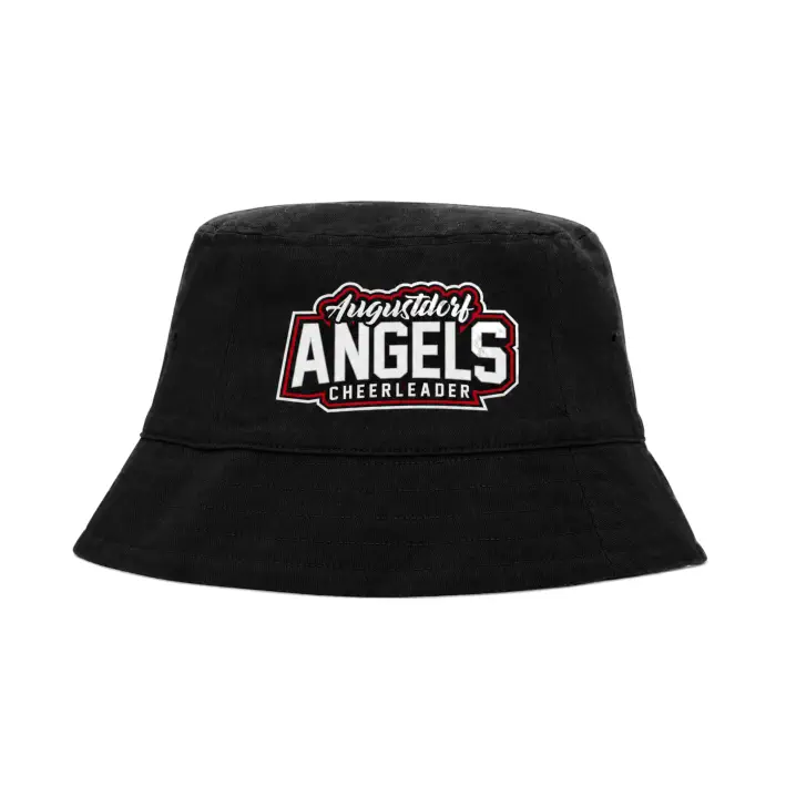Angels Cheerleader Bucket Hat (Black)