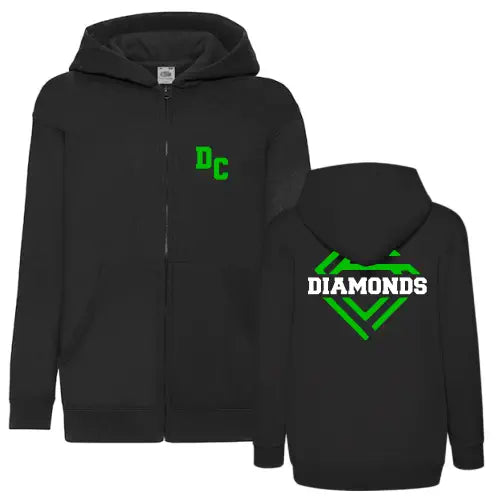 BDC Cheer Hooded Sweatjacke (Black)