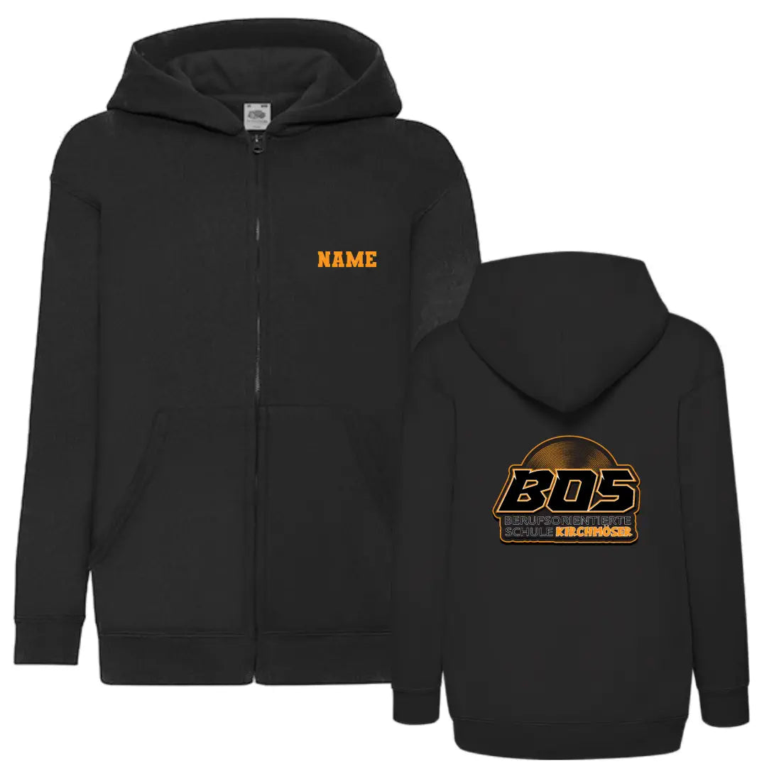 BOS Kirchmöser Hooded Sweat Jacke (Black)