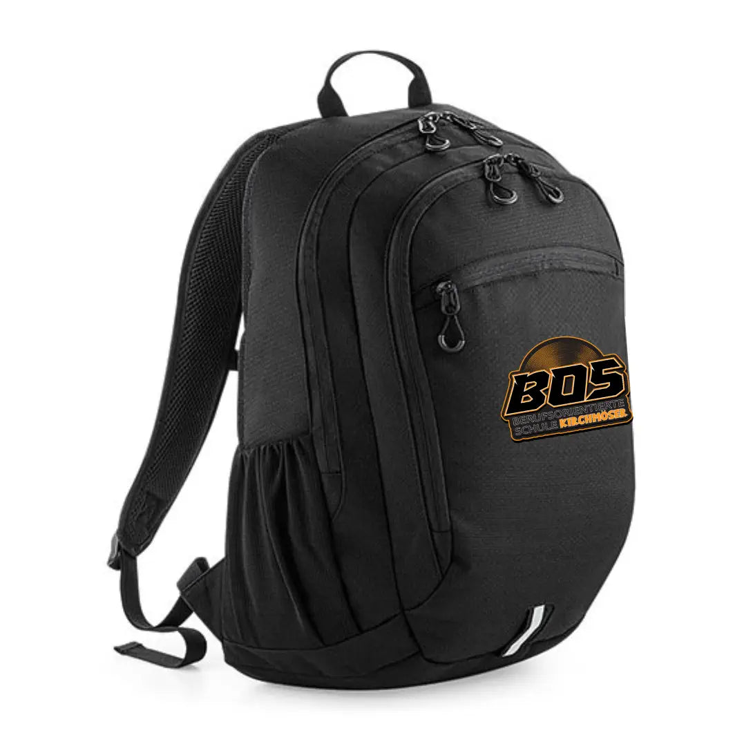 BOS Kirchmöser Schulshop Rucksack (Jet Black)