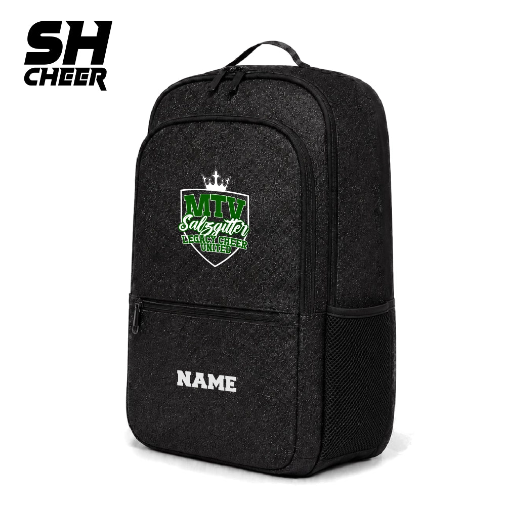 MTV Salzgitter SHCheer Compact Glitter Backpack (Black)