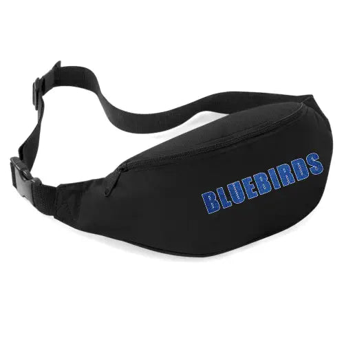 Blue Birds Belt Bag (Black)