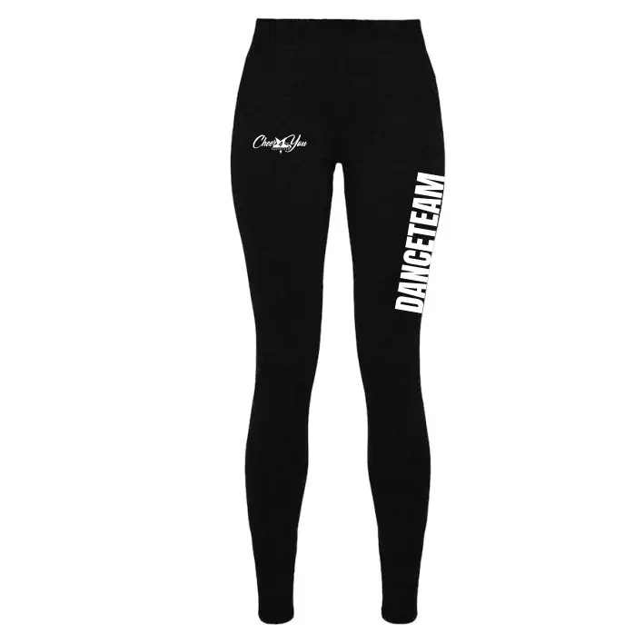 Cheer4You Leggings (Jet Black)