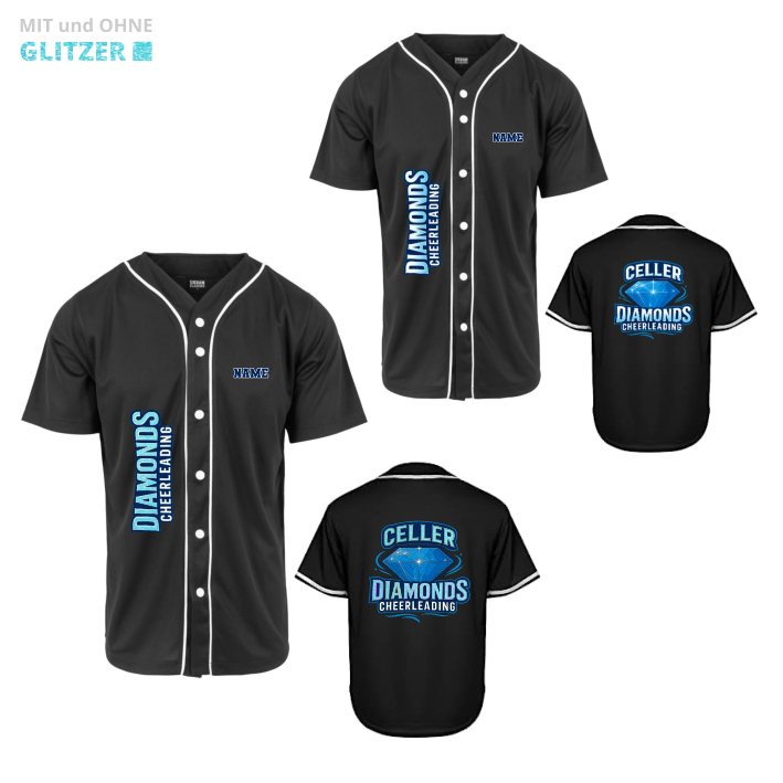 Celler Diamonds Cheerleader Jersey (Black)