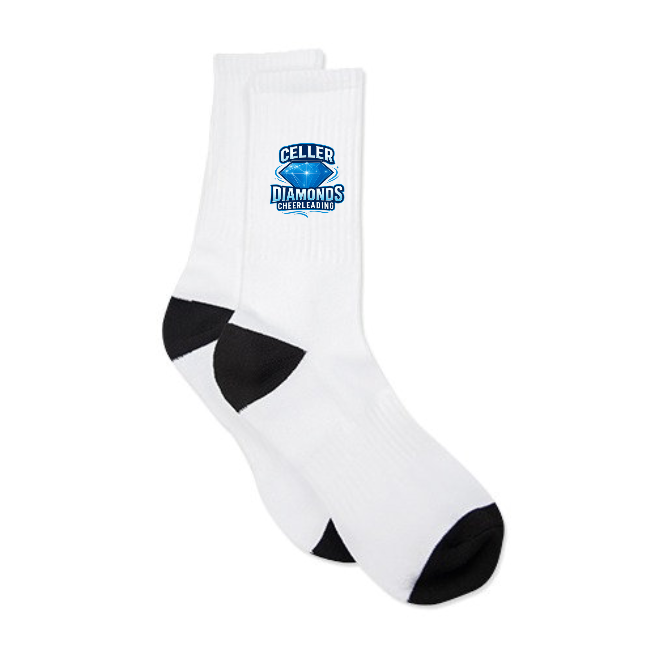 Celler Diamonds Cheerleader Socken (White)