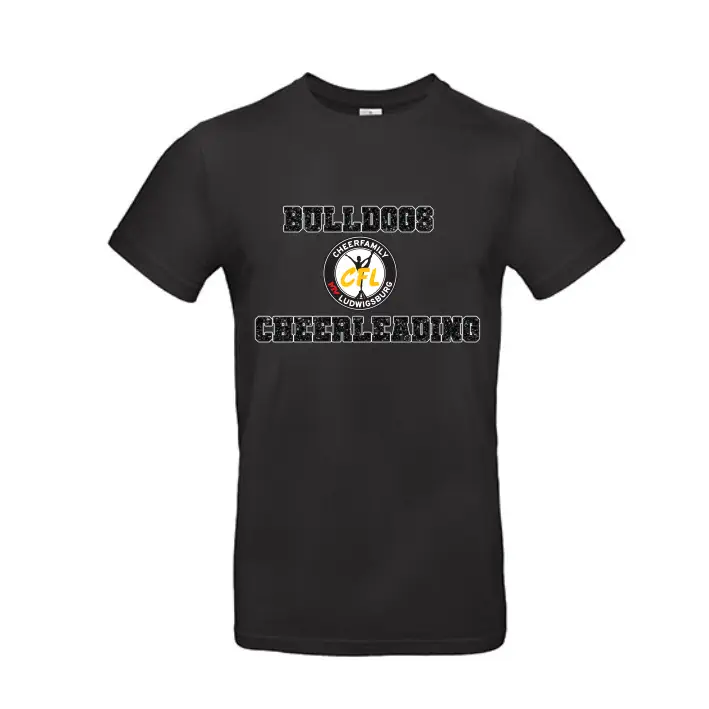 CFL Cheerfamily Ludwigsburg Glitzer Shirt (Black)