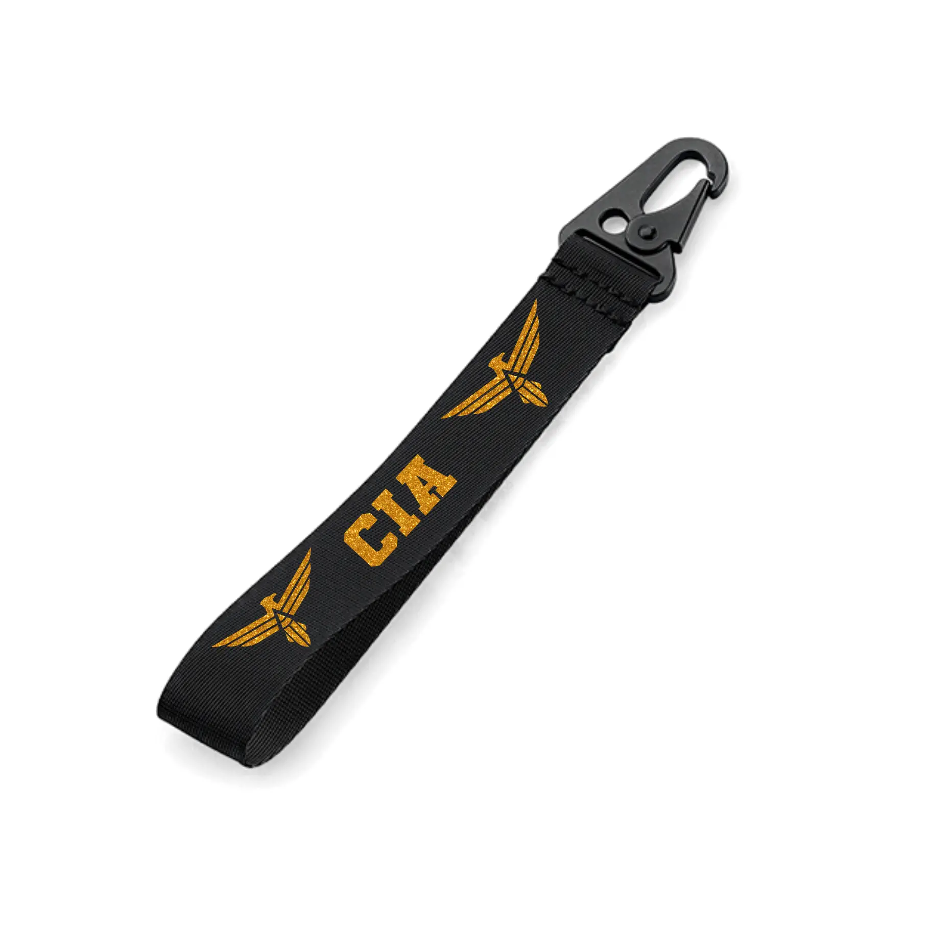 Cheer Inc Allstars Glitzer Key Clip (Black)