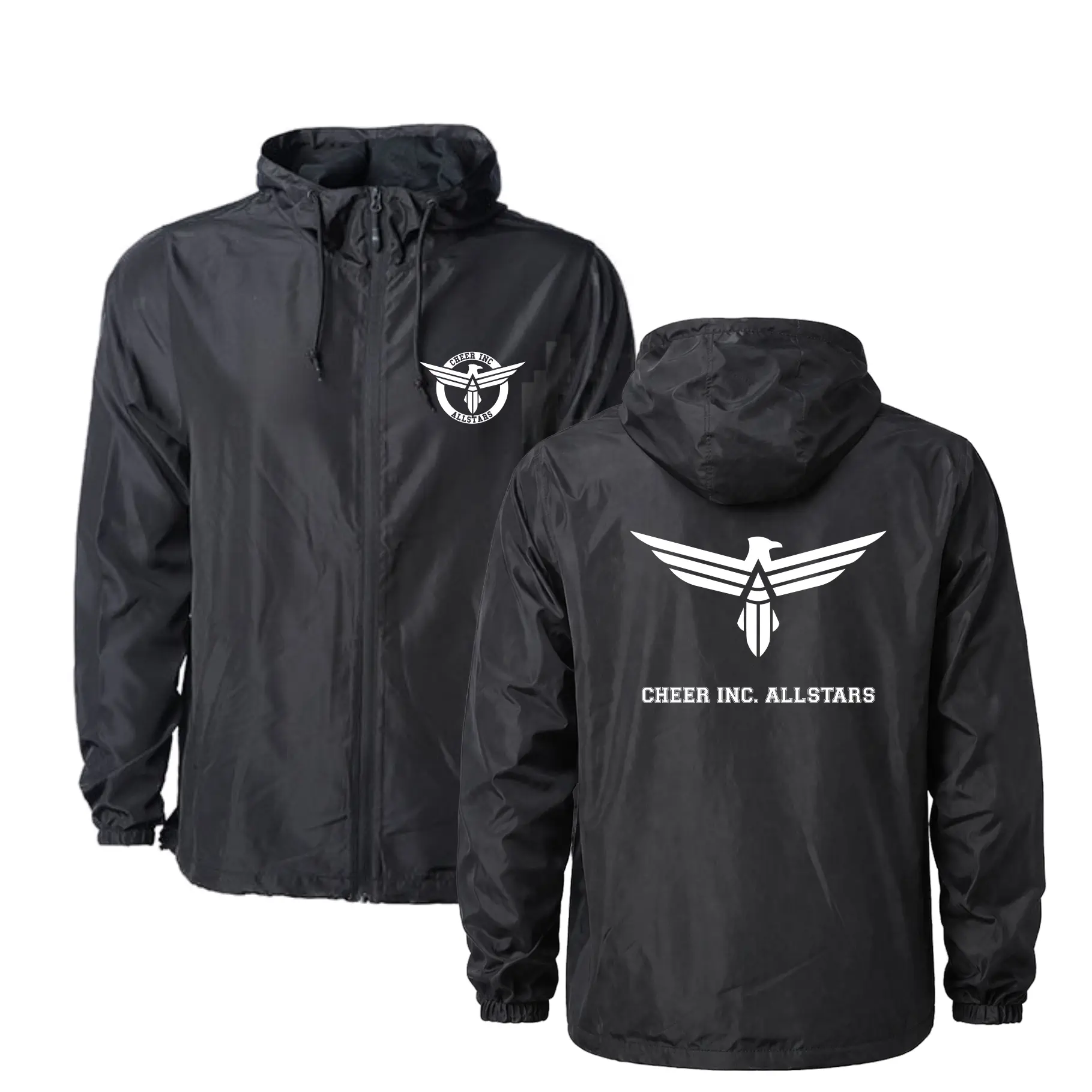 Cheer Inc Allstars Regenjacke (Black/Black)