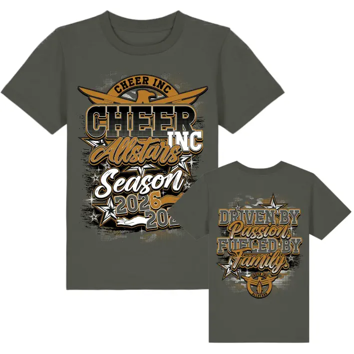 Cheer Inc. Allstars Season Shirt 26/27 (Khaki)